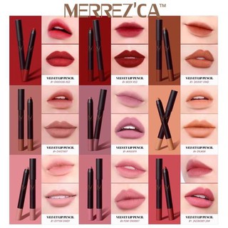 (ลดล้างสต๊อค!!) Merrezca Velvet Lip pencil เมอเรซก้า ลิป เพนซิล (ของแท้ รับตรงจากบริษัท)