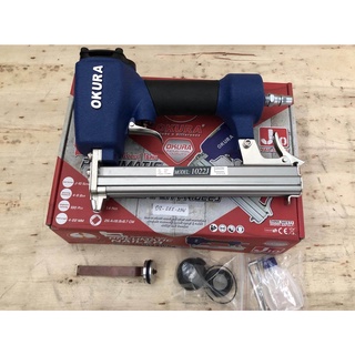 🔥โค้ดINC3LEL3ลด30฿เครื่องยิงตะปู แม๊กซ์ลม Pneumatic Nailer ยี่ห้อ OKURA รุ่น C-OK-PN1022J