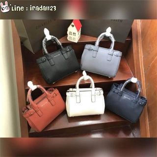 CHARLES &amp; KEITH BASIC TOP HANDLE BAG ของแท้ ราคาถูก