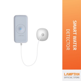 [Clearance Sale] LAMPTAN  อุปกรณ์ตรวจจับน้ำล้น Smart Home Water Detector ควบคุมผ่านSmartphone