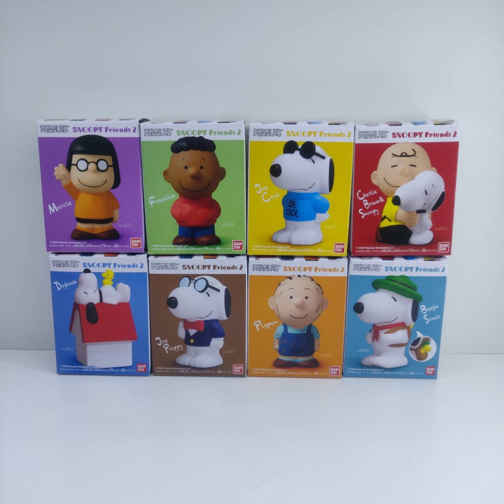 โมเดลฟิกเกอร์จากการ์ตูนสนูปปี้  Model Figure Snoopy Friends 2
