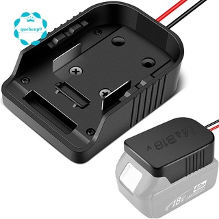 Power Wheels Battery Adapter for Makita 18V Battery,Power Tool Battery Converter Dock Power Connector with 14 Gauge Wire