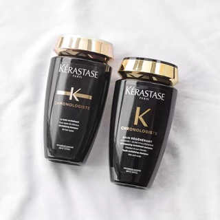 ✔️พร้อมส่งKerastase Paris Shampoo เคเรสตาท แชมพู ผมเสีย ลอคสีผมChronologiste 250ml