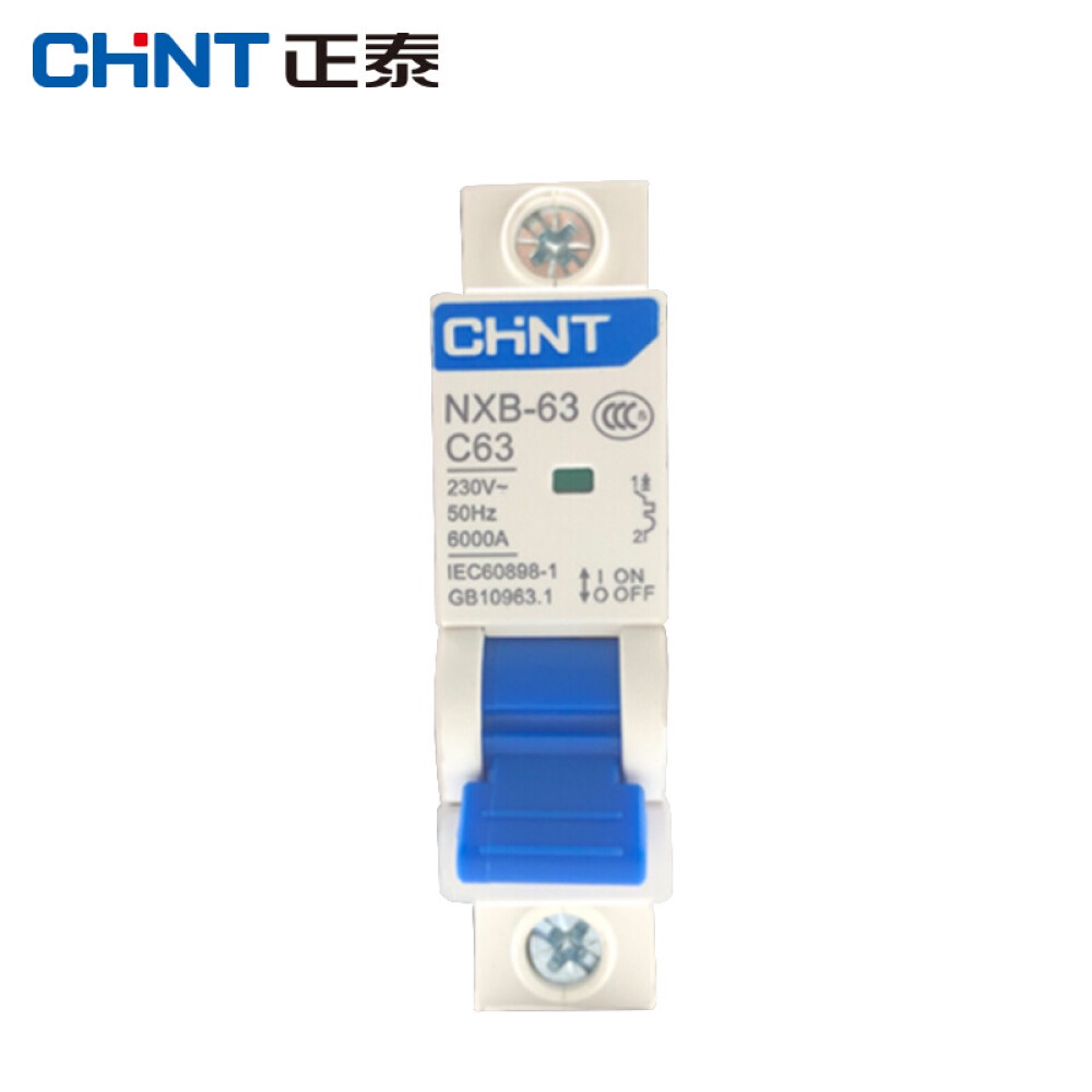 CHINT เบรกเกอร์ไฟฟ้า คุณภาพสูง NXB-C63 1P 6A-63A ราคา ถูกที่สุด ดีลบีเคเค แกลเลอรีภาพที่ 9