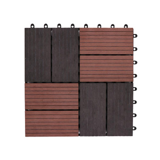 สุดยอด!🍟 แผ่นทางเท้า  WPC ลายสลับ 30x30 ซม. WPC FLOOR DECKING SPRING PARQUET 30X30CM สินค้าคุณภาพสูง