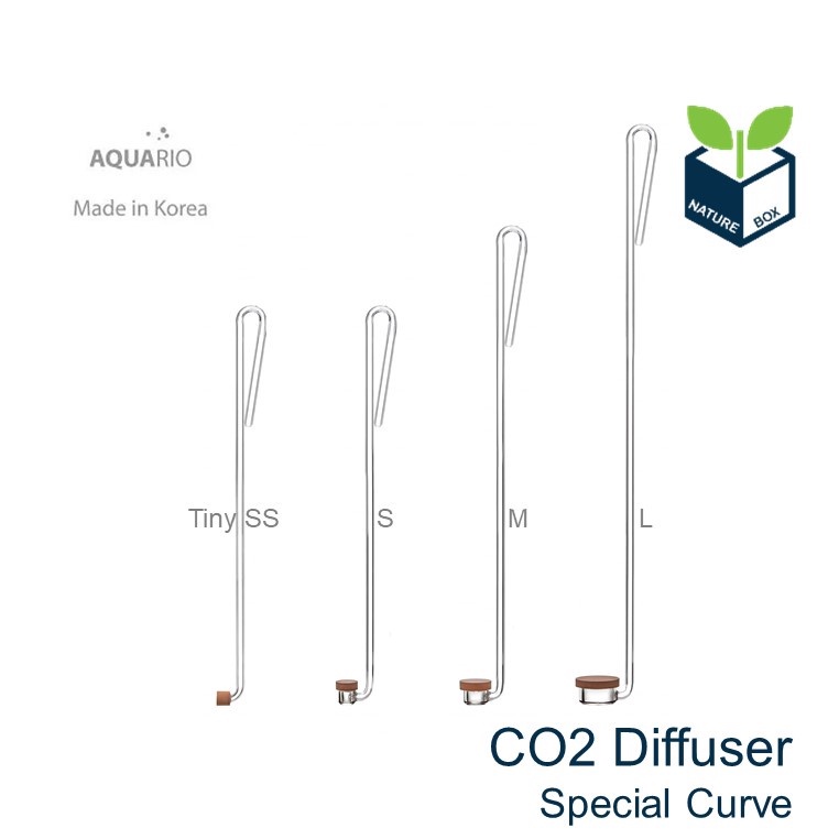 Aquario Neo CO2 Diffuser Special Curved (มีสินค้าพร้อมส่ง)