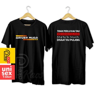 เสื้อผ้าผชเสื้อยืด ผ้าฝ้าย พิมพ์ลาย TAU Smile My 30s Distro Young Driver สําหรับผู้ชาย และผู้หญิงS-5XL