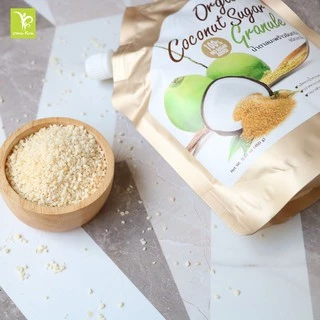น้ำตาลมะพร้าว Organic ชนิดเกล็ด Low GI 450 g Lemon Farm เลมอนฟาร์ม