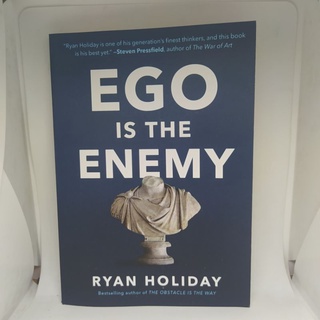 หนังสือ The Enemy Ego Is Book โดย Ryan Holiday (ภาษาอังกฤษ)