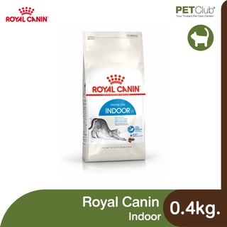 [PETClub] Royal Canin Indoor - แมวโต เลี้ยงในบ้าน [0.4KG]