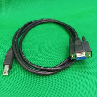 USB ไปยัง RS232 DB9 Pin Printer Converter Cable 1.8 เมตร
