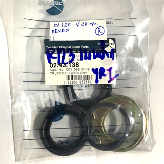 BENZ ยางดิสเบรคหลัง 38mm. สำหรับรถเบนซ์ W123 W126 Bendix เบอร์ 0015860142