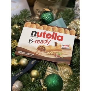 พร้อมส่ง 🤎 nutella B-ready กล่องใหญ่สุดคุ้ม 10 ชิ้น