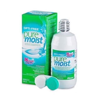 Alcon Opti-Free Pure Moist อัลคอน น้ำยาล้างคอนแทคเลนส์ น้ำยาแช่ คอนแทคเลนส์ ขนาด 300 ml 15651