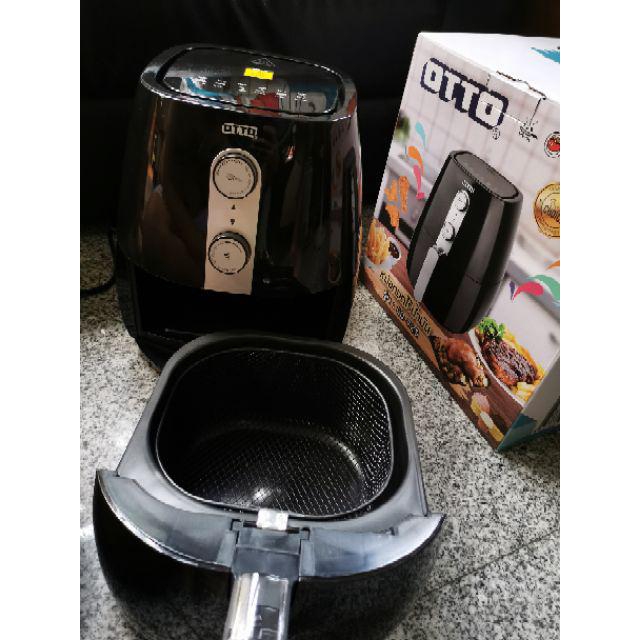 OTTO หม้อทอดไร้น้ำมัน air fryer หม้อทอดเพื่อสุขภาพ หม้อทอดไฟฟ้า ความจุ 2.8 ลิตร ประกันการใช้งาน. 1 ป