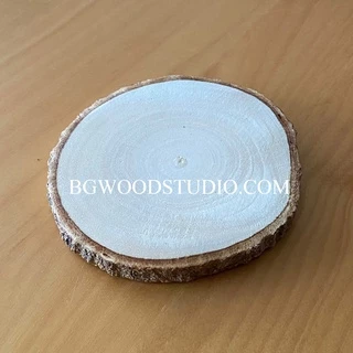 จานรองแก้วไม้แท้ 100% รวมฮิตทุกแบบ By BG WoodStudio