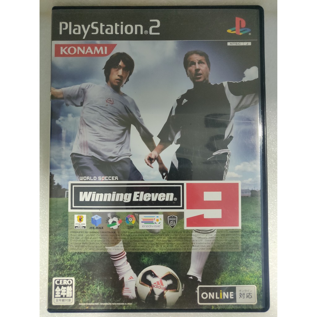 [PS2]Winning Eleven 9 (Japan) แผ่นแท้ญี่ปุ่น มือ2