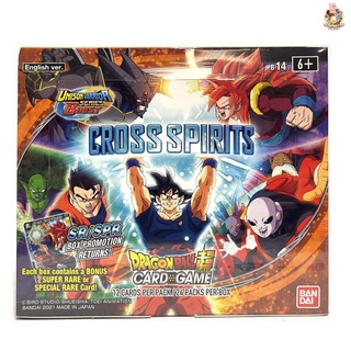 พร้องส่ง ⌇ Dragon Ball Super TCG Series 14 Cross Spirits Booster Box 🐉