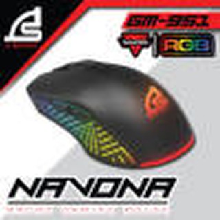 SIGNO E-Sport NAVONA Macro Gaming Mouse รุ่น GM-951 (Black) (เกมส์มิ่ง เมาส์)