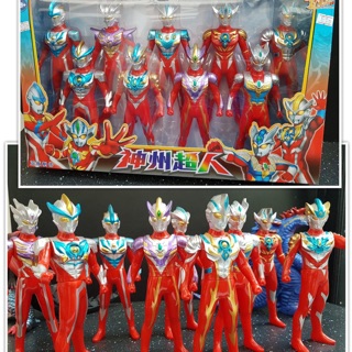 โมเดล อุลตร้าแมน 9ตัว ultraman