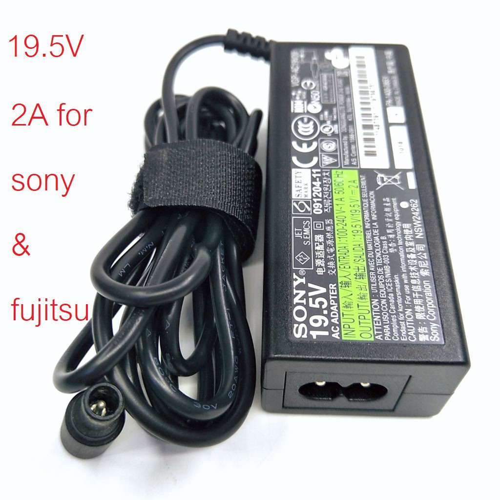 Adapter Sony 19.5V 2A For SONY VAIO PCG-21212T PCG-31211T 091204-11