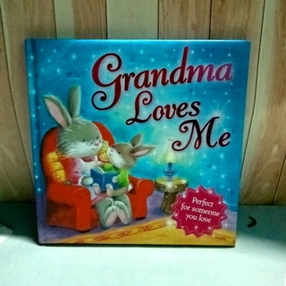 หนังสือปกแข็ง Grandma Love Me มือสอง