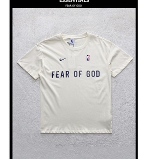 ใหม่เสื้อยืดลําลองสําหรับผู้ชายแขนสั้นพิมพ์ลาย Fear Of God Fogt Secondary Line Essentialst