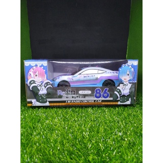 (ของแท้ หายาก) รถบังคับวิทยุ รีซีโร่ โตโยต้า86 Re:Zero 1:18 Radio Control Car Toyota 86