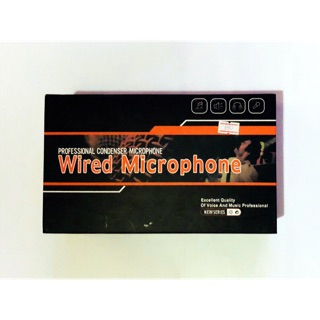 (ฟรีค่าขนส่ง)Wired Microphone แบบใช้มือถือไมโครโฟน