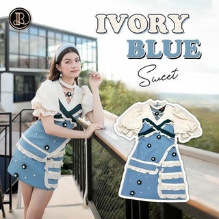 Ivory Blue : BLT มินิเดรสสีฟ้าครีม งานตามหา จัดเลยค่ะซิส คอเก๋คัตติ้งโชว์นิดนึง เดรสสีฟ้า เดรสวันแม่