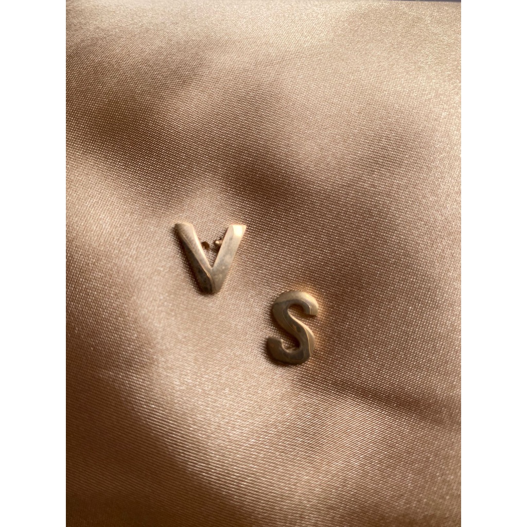 Julee The Label Gold Initial Pendant / Gold Initial Charm Necklace