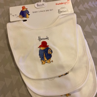 Harrods Paddington bib NEW แยกขาย