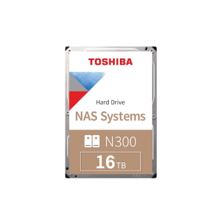 TOSHIBA HARDDISK 16TB (N300) HDWG31G SATA 3.5 7200RPM C/B 512 MB