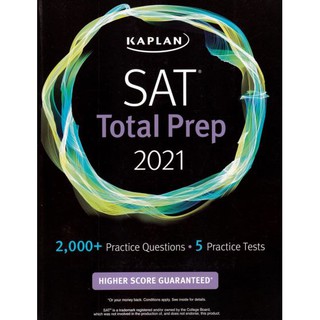 DKTODAY หนังสือ KAPLAN SAT TOTAL PREP 2021