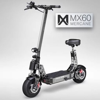 สกูตเตอร์ไฟฟ้าแรงสุดในตระกูล แบรนด์เกาหลีแท้100% Mercane MX60 2400w. 20Ah.
