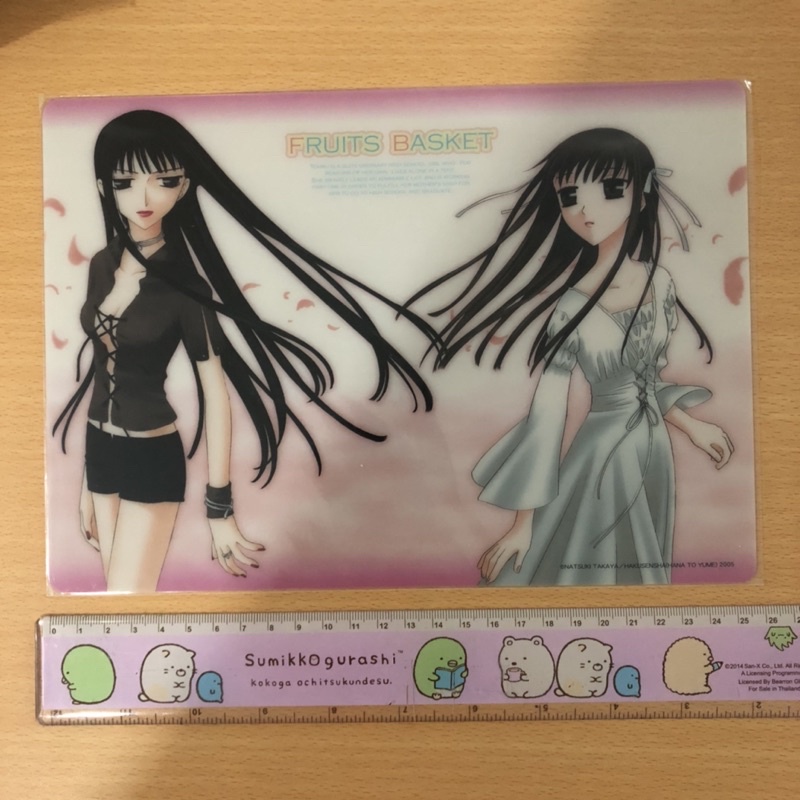 Fruits basket แผ่นรองเขียน 4