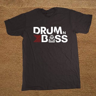 [S-5XL]เสื้อยืดแขนสั้น พิมพ์ลายกลอง N Bass Camiseta สําหรับผู้ชาย