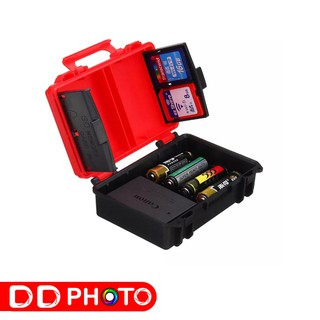 กล่องใส่การ์ด LENSGO D810 MINI BATTERY 4SD CASE