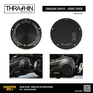 **ฟรีส่งผ่อน0%** Thrashin Supply - Derby Cover สำหรับ Softail M8 ทุกรุ่น