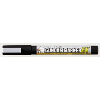 กันดั้มมาร์คเกอร์ สีเงิน สว่าง Creos Gundam Marker EX Shine Silver XGM02 - กันดั้ม กันพลา Gundam Gunpla NJ Shop