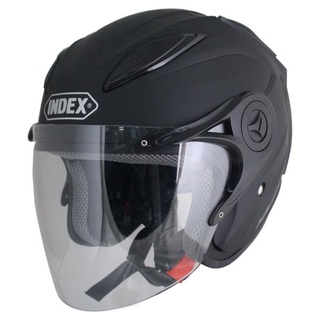 🔥*พร้อมส่ง*🔥 อินเด็กซ์ ไททัน 6 หมวกกันน็อคเต็มใบ สีดำด้าน ขนาด M 1 ใบ Index Titan 6 Size M Mat Black Helmet 1pc