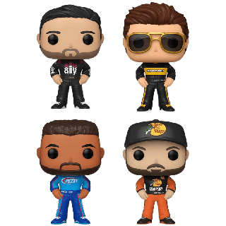 Funko Pop! : Nascar ตุ๊กตาโมเดลของเล่นของสะสม