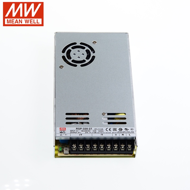 MEAN WELL RSP-3207 Switching Power Supply 110V220V AC ถึง 27V DC 11.9A 320W Meanwell Transformer PFC