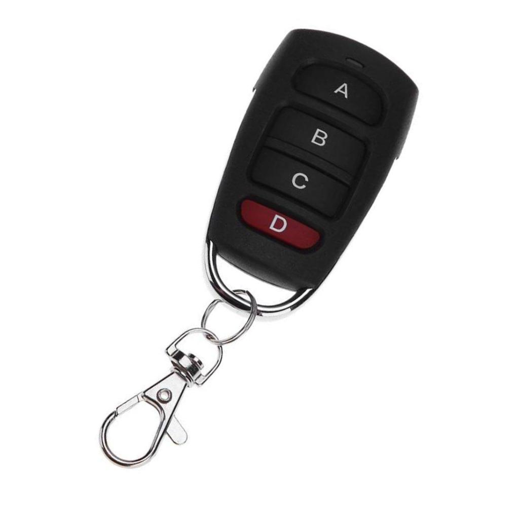 {จัดส่ง 24 ชม.} 433MHZ wireless copy remote control LZ-030ABCD key Channel 4 30mAh 433MHZ remote control #8