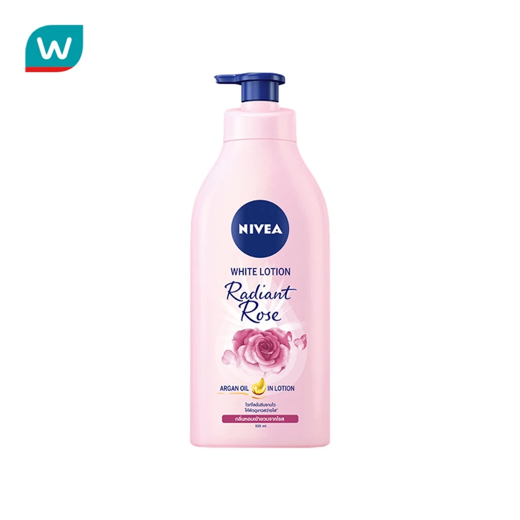 Nivea นีเวีย บอดี้ เรเดียน โรส ไวท์ โลชั่น 525 มล.