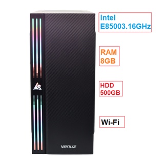 คอมพิวเตอร์ Intel E8500 @ 3.16GHz -RAM DDR3 8GB -HDD 500GB -Wi-Fi เคสใหม่Venuz