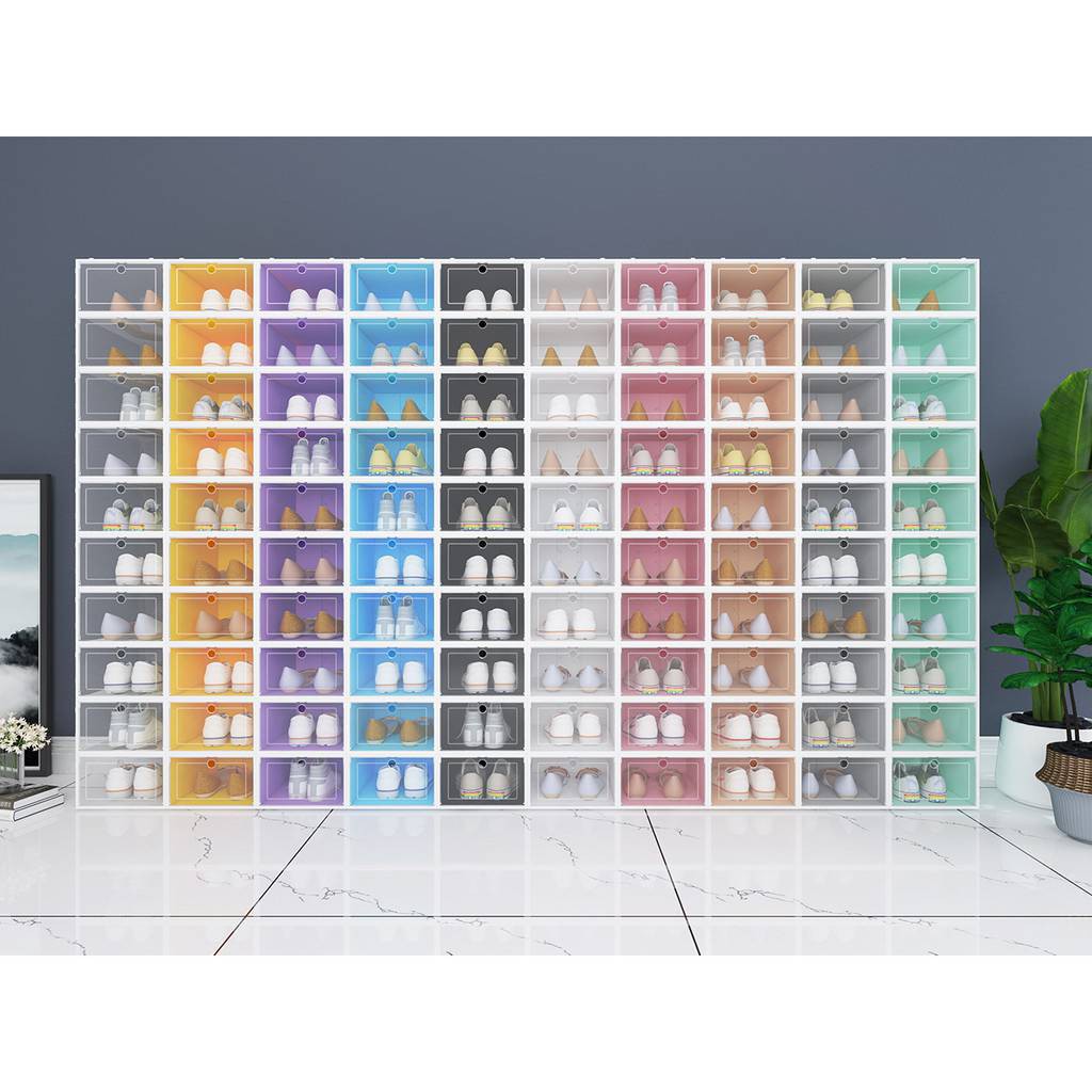 monika กล่องเก็บรองเท้า  ซ้อนกันได้