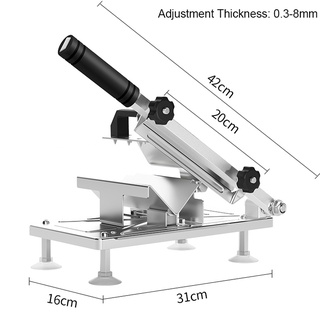 เครื่องหั่นสไลด์เนื้อสัตว์ แบบแมนนวล ตัดง่าย