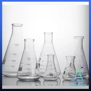 ขวดรูปชมพู่ Erlenmeyer flask 50ml 100ml 250ml 500ml 1000ml 2000ml