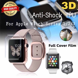 🔥ถูกสุด‼️ ฟิล์มกันรอย TPU เต็มจอ Apple Watch 38 40 41 42 44 mm film ฟิล์ม